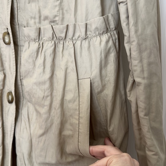 LOFT trench coat, beige, medium petite - Picture 4 of 8